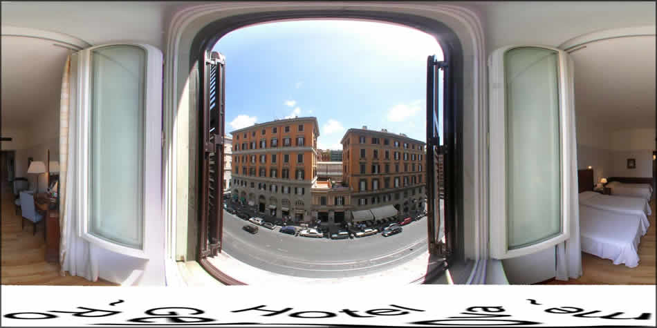 Hotel Genova Rome - Triple View