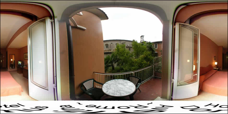 Hotel Domus Aventina Rome - Balcony
